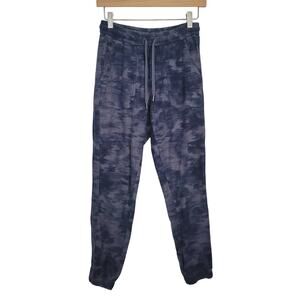 Athleta Navy Tie-Dye Jogger Track Pants
